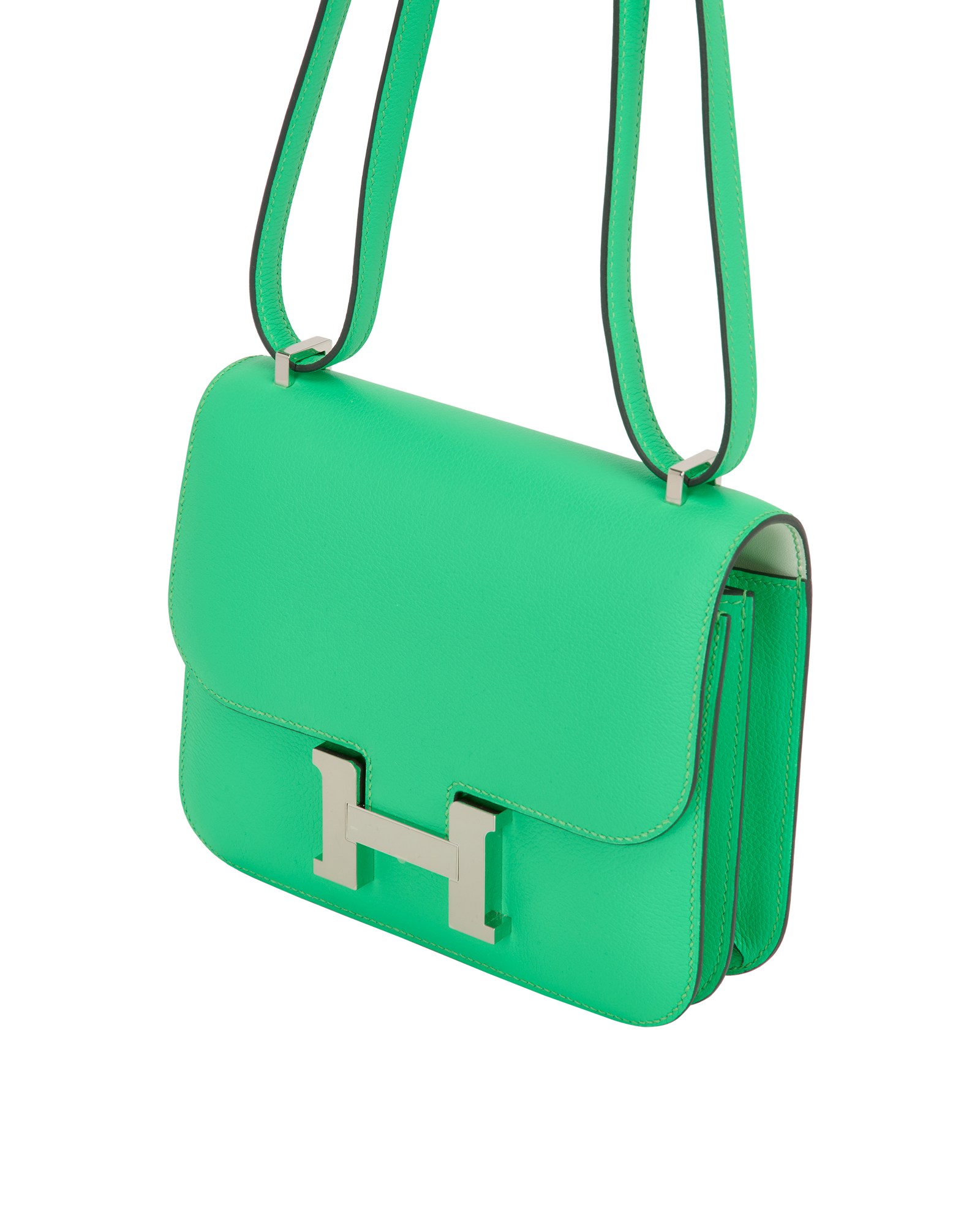 Constance 18 In Evercolor Vert Comics, &pound;7,500, Handbags, Green, Leather, Other view